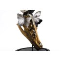 Figurka Dekoracyjna DKD Home Decor Czarny Złoty Motyle 17 x 17 x 26 cm