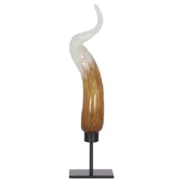 Figurka Dekoracyjna DKD Home Decor Szkło Metal (12 x 7 x 47 cm)