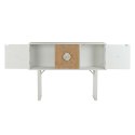 Console DKD Home Decor Biały Metal Jodła 120 x 35 x 90 cm