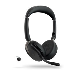 Słuchawki z Mikrofonem Jabra Evolve2 65 Flex Czarny