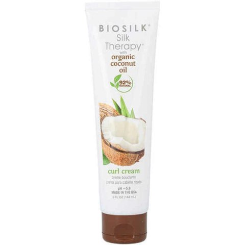 Krem do Stylizacji Farouk Biosilk Silk Therapy Coconut Oil Włosy Kręcone (148 ml)