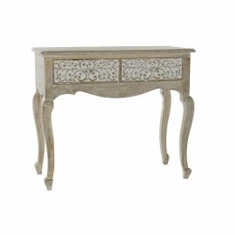 Console DKD Home Decor Biały Wielokolorowy Drewno Drewno mango 92 x 42 x 81 cm