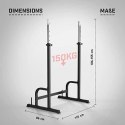 PHYSIONICS Stojak na hantle, nośność 200 kg