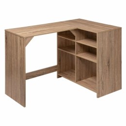 Biurko 5five Simply Smart Naturalny Drewno 110 x 75 x 69 cm 6 Półki Kształt L