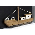 Figurka Dekoracyjna DKD Home Decor Biały Brązowy Barco 40 x 3,5 x 20 cm