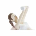 Figurka Dekoracyjna DKD Home Decor Różowy Yoga Scandi 18,5 x 8 x 17,5 cm