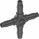 Złącze węża Gardena "Easy & Flexible" 13214-20 Krzyż 3/16" 4,6 mm 10 Sztuk