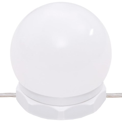 Toaletka z LED, brązowy dąb, 74,5x40x141 cm Toaletka z LED, brązowy dąb, 74,5x40x141 cm