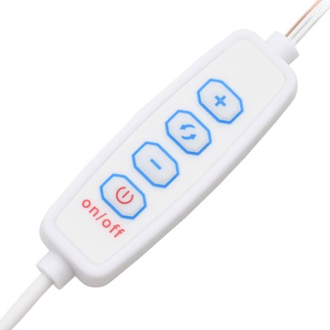 Toaletka z LED, brązowy dąb, 74,5x40x141 cm Toaletka z LED, brązowy dąb, 74,5x40x141 cm