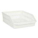 Organizer do lodówki Biały Plastikowy 26 x 9,3 x 30,5 cm (24 Sztuk)