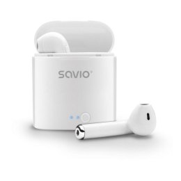 Słuchawki douszne Bluetooth Savio TWS-01 Biały