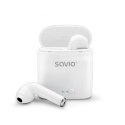 Słuchawki douszne Bluetooth Savio TWS-01 Biały