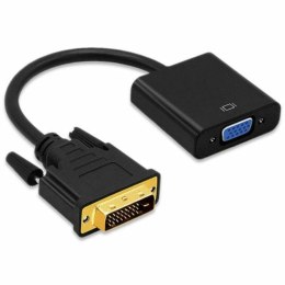 Adapter DVI-D na VGA PcCom Essential Czarny 25 cm