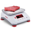 Waga VALOR 4000 z legalizacją kuchenna gastronomiczna wodoodporna IP68 LED 15Kg / 5g - OHAUS V41PWE15T-M