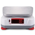 Waga VALOR 4000 z legalizacją kuchenna gastronomiczna wodoodporna IP68 LED 15Kg / 5g - OHAUS V41PWE15T-M