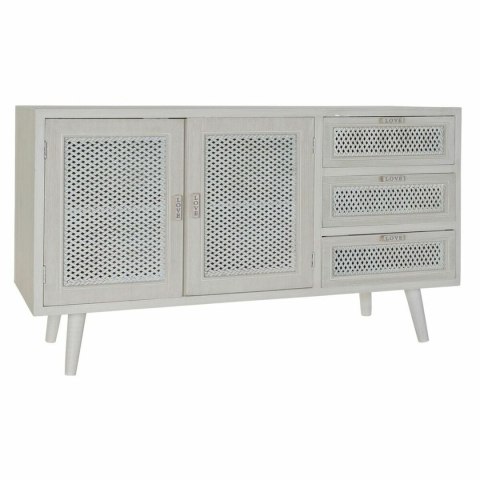 Kredens DKD Home Decor Biały Drewno MDF (110 x 41 x 64 cm)