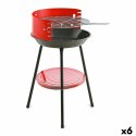 Grill Algon Czerwony Grill 36 x 36 x 55 cm