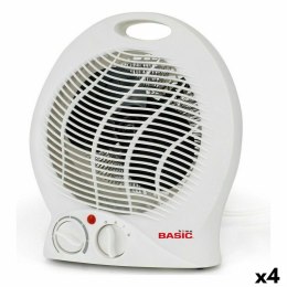 Grzejnik Basic Home Biały 2000 W (4 Sztuk)