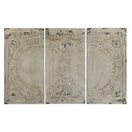 Dekoracja ścienna DKD Home Decor Beżowy Neoklasyczny 178 x 4 x 112 cm (3 Części)