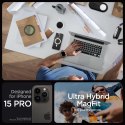 Etui Ultra Hybrid Mag z MagSafe na iPhone 15 Pro przezroczyste