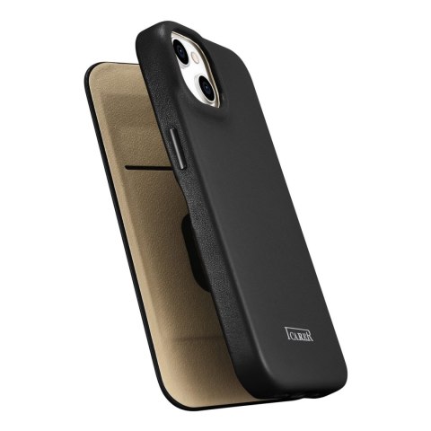 Skórzane etui iPhone 14 Plus z klapką magnetyczne MagSafe CE Premium Leather czarny Skórzane etui iPhone 14 Plus z klapką magnetyczne MagSafe CE Premium Leather czarny
