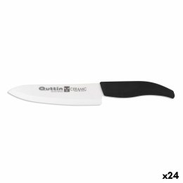 Nóż kuchenny Quttin Ceramika Czarny 15 cm 1,8 mm (24 Sztuk)