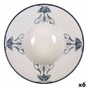 Talerz do makaronu La Mediterránea Rosetta Porcelana Ø 28 cm (6 Sztuk)