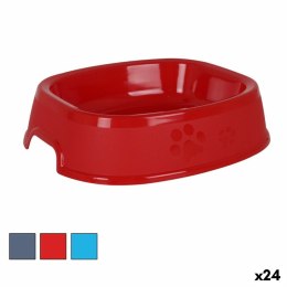 Karmnik dla psów Dem Pet 26 x 22 x 5 cm Plastikowy Kwadratowy (24 Sztuk)