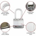 Zamek na klucz Master Lock Stal 50 mm