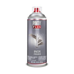 Farba w sprayu Pintyplus Tech I150 400 ml 310 ml Grunt malarski Srebrzysty