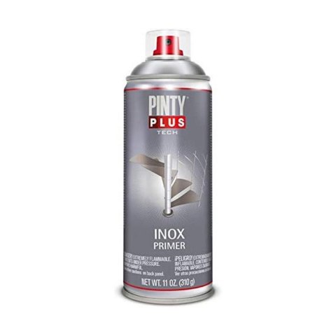 Farba w sprayu Pintyplus Tech I150 400 ml 310 ml Grunt malarski Srebrzysty