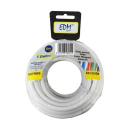 Kabel EDM 28103 Biały 2 x 1 mm 15 m