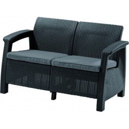 Sofa CORFU LOVE SEAT - antracyt