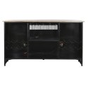 Meble Pomocnicze DKD Home Decor BAR Biały Brązowy Czarny Aluminium Żelazo Drewno mango 157 x 52 x 90 cm