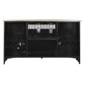 Meble Pomocnicze DKD Home Decor BAR Biały Brązowy Czarny Aluminium Żelazo Drewno mango 157 x 52 x 90 cm