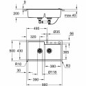 Zlewozmywak dwukomorowy Grohe K500