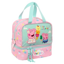 Nadruk termiczny Peppa Pig Ice cream Różowy Mięta 20 x 20 x 15 cm