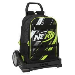 Torba szkolna z kółkami Nerf Get ready Czarny 31 x 44 x 17 cm