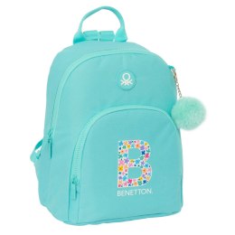 Plecak Benetton Letter Mini Kolor Zielony 25 x 30 x 13 cm