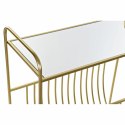 Półka na czasopisma DKD Home Decor Lustro Złoty Metal (76 x 35 x 83 cm)