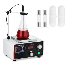 Mieszadło magnetyczne laboratoryjne 100C timer + mieszadełka