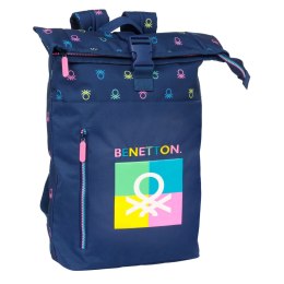 Plecak na Laptopa Benetton Cool Granatowy 28 x 42 x 13 cm