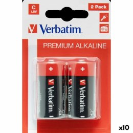 Baterie Alkaliczne Verbatim LR14 1,5 V (10 Sztuk)