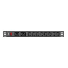 Listwa zasilająca Lanberg PDU-02I1908I-0200-C20-BK (2 m)