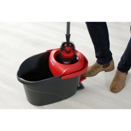 Mop with Bucket Vileda Ultramat Turbo XL Czarny Czerwony Mikrofibra