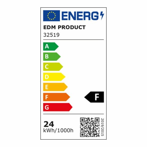 Plafon Natynkowy LED EDM 32519 F 100 W 24 W (4000 K) Plafon Natynkowy LED EDM 32519 F 100 W 24 W (4000 K)