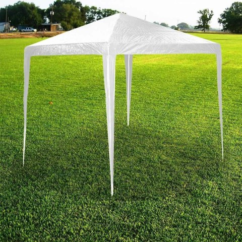 Gazebo Lifetime nieprzemakalny Polietylen Biały PVC 300 x 300 x 250 cm