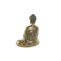 Figurka Dekoracyjna Home ESPRIT Złoty Budda Orientalny 20 x 12 x 24,3 cm