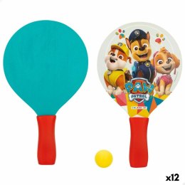 Łopatki plażowe The Paw Patrol Drewno 18,5 x 31,5 x 0,5 cm (12 Sztuk)