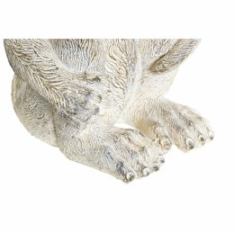 Figurka Dekoracyjna DKD Home Decor 16 x 15 x 30 cm Biały Żywica Małpa Tropikalny Wytrawianie